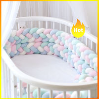 NEW 3M2M Baby Bed Bumper 4 Strands Knotted Braided Bumper crib bumper Cotton Knot Pillow Crib Protector baby decoration room