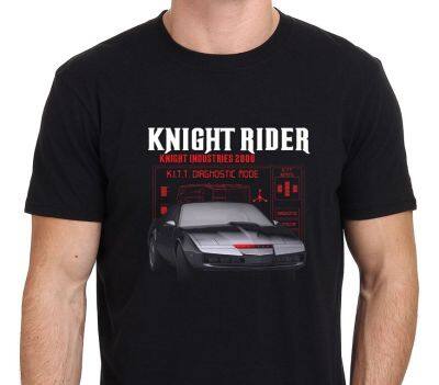 Brand Summer Style Men New Design Cotton Male Tee Shirt Knight Rider Kitt Retro Tv Hasselhoff MenS T-Shirt Size S-To-Xxxl