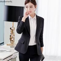 Small Suit Coat Female Spring and Summer New Womens Wear Korean Long Sleeve Womens Coat Blazers