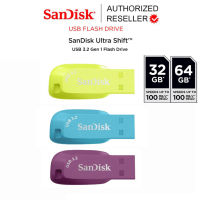 SanDisk Ultra Shift  USB 3.2 Gen1 Flash Drive (SDCZ410 EP BB CO) 32GB 64GB