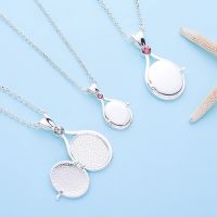 ☈㍿ H2O Locket Pendant Necklace Mermaid Silver Color with Crystal Just Add Water Necklaces TV Movies Jewelry for Women Girls