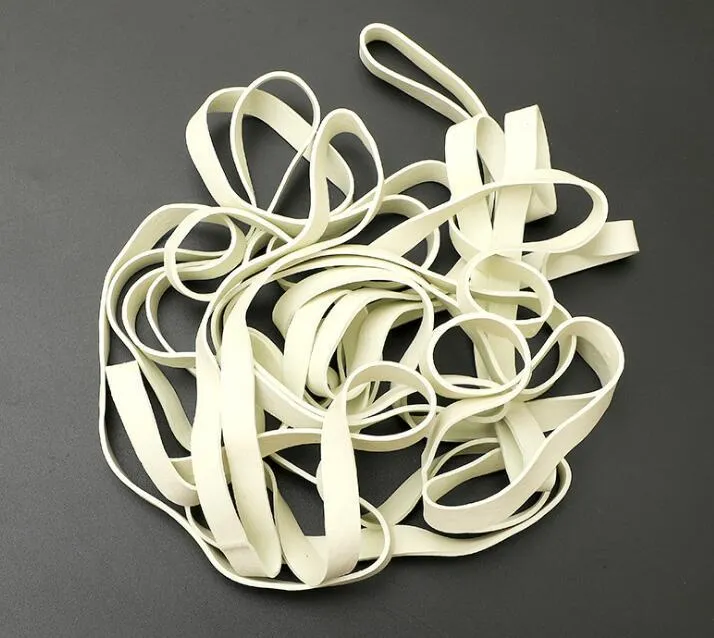 Large White Rubber Bands