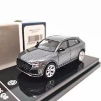 Moo Di Simulazione Di Alta Qualità In Scala 1/64ต่อ Audi RS Q8 Daytona Grey LHD Classic โมเดลรถยนต์ของเล่นสำหรับสะสม