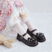 Gothic Demon Mary Jane Lolita Shoes Kawaii Shoes Bowknot Demon Dark Goth Punk Platform Cosplay Anime Shoes