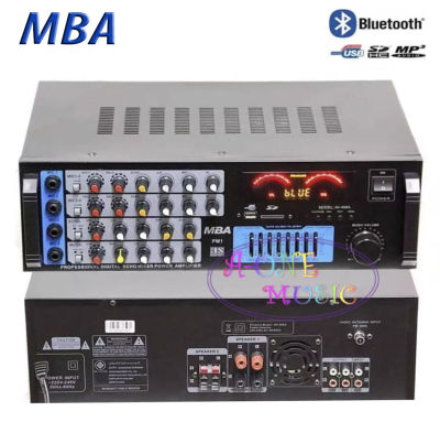 MBA เครื่องแอมป์ขยาย Bluetooth USB &amp; SD Card FM DIGITAL ECHO AMPLIFIER รุ่น AV-468A จัดส่งฟรี มีเก็บเงินปลายทาง