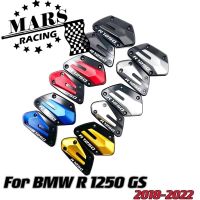 สำหรับ BMW R1250GS R1250 GS 2018 2019 2020 2021 2022อุปกรณ์มอเตอร์ไซค์อลูมิเนียมเบรคหน้าคลัทช์อ่างเก็บน้ำของเหลวถัง Solenoioil ถ้วยปกน้ำมันปกตกแต่งปก