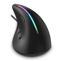 ZZOOI ZELOTES T-50 Wired Vertical RGB Mouse 12800 DPI Ergonomic for PC Gamer Computer Gaming USB Optical Mouse Gamer Adjustable