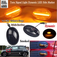 2 pieces For MINI Cooper R55 R56 R57 R58 R59 CL-R56-LSM-SM Led Dynamic Side Marker Turn Signal Light Sequential Blinker Light