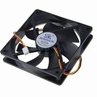 Gdstime 100 Pieces DC 12V 3 Wires 3Pin FG 120x120mm PC Cooling Fan 120mm x 25mm Computer Case Cooler 12cm Big Airflow Cooling Fans