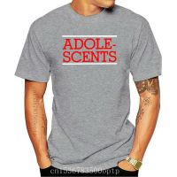 Adolescents Band Logo Album Men Black Tshirt Size S To 3Xl