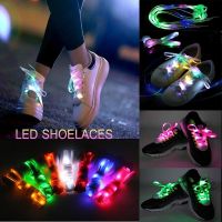 【hot sale】■❍✇ D18 Luminescent LED Shoelaces Sport Shoes Laces Shoelaces Glow Reflective Kids Shoelace Luminous Light Up Nylon Shoelace