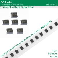 50pcs/lot TVS Diodes SMB package 600W SMBJ5.0A SMBJ5.0CA SMBJ6.0A SMBJ6.0CA SMBJ6.5A SMBJ6.5CA  SMBJ7.0A SMBJ7.0CA  SMBJ series Electrical Circuitry P