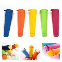 【cw】 3/4/5/6PCS Popsicle Maker Mold Food Grade Silicone Pop Mould Color