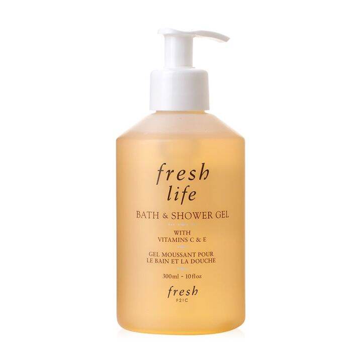 Fresh Life Bath & Shower Gel With Vitamin C&E 300ml Lazada.co.th