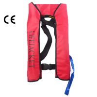 Daiseanuo Life Jacket Automatic Manual Inflatable Water Sports Float Rafting Boating Fishing Adult Lifeguard 150N Buoyancy