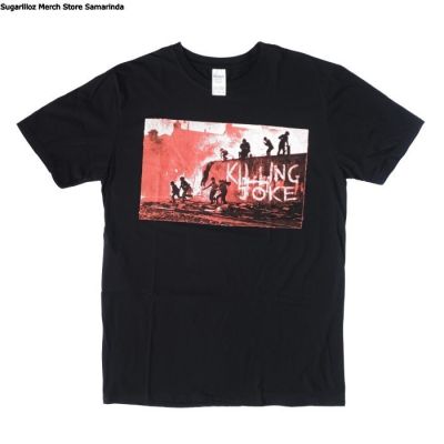 เสื้อยืดโอเวอร์ไซส์เสื้อยืด พิมพ์ลายวง Killing JOKE FIRST ALBUM ไซซ์ LS-4XL  SPBO