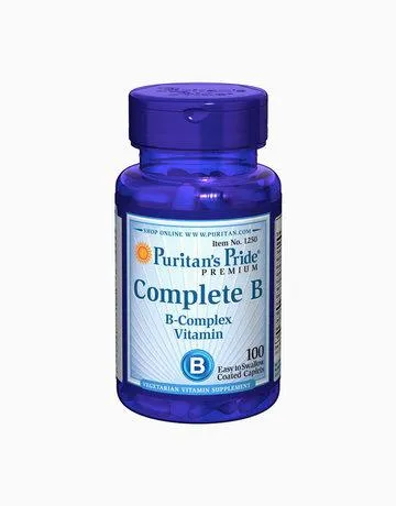 Puritan’s Pride Complete B Vitamin B Complex 100 Kaplet Penambah Nafsu ...