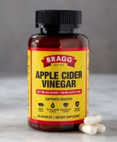 Bragg Apple Cider Vinegar Capsules 90 เม็ด ช่วยควบคุมน้ำหนัก เสริมภูมิคุ้มกัน ทานง่าย ได้ประโยชน์จากแอปเปิ้ลไซเดอร์เต็มๆ