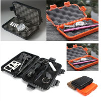 Feng Qi shopเครื่องมือ EDC ขนาดใหญ่ Outdoor Survival Set Box Shock Proof Pressure Proof Box Sealed Box Field Survival Storage Box