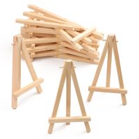 10ชิ้นโต๊ะขนาดเล็ก Easels ผ้าใบจิตรกรรมผู้ถือไม้ขาตั้งกล้อง Easels โต๊ะยืนแสดงสำหรับภาพกระดานดำสัญญาณ