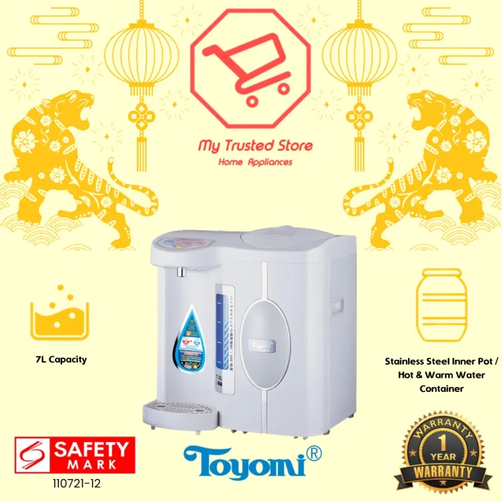 TOYOMI 7.0L Electric Hot and Warm Water Dispenser EWP 747, TOYOMI