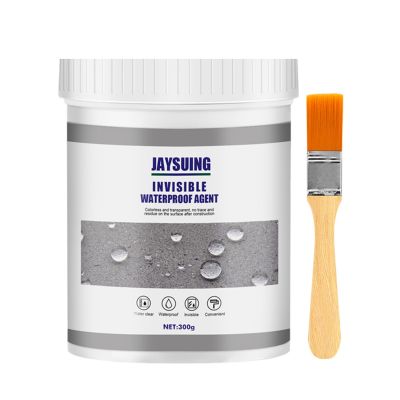 【CW】✹  transparent waterproof glue 300/600/900g sealant wall leak-proof water-repelling paint 6 m2 per tank 투명 방수 접착제