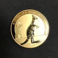 5 Pcs Non Magnetic The Australian Kangroo 2012 badge 24K real gold plated brass 32.6 mm Elizabeth collectible sourvenir art Coin