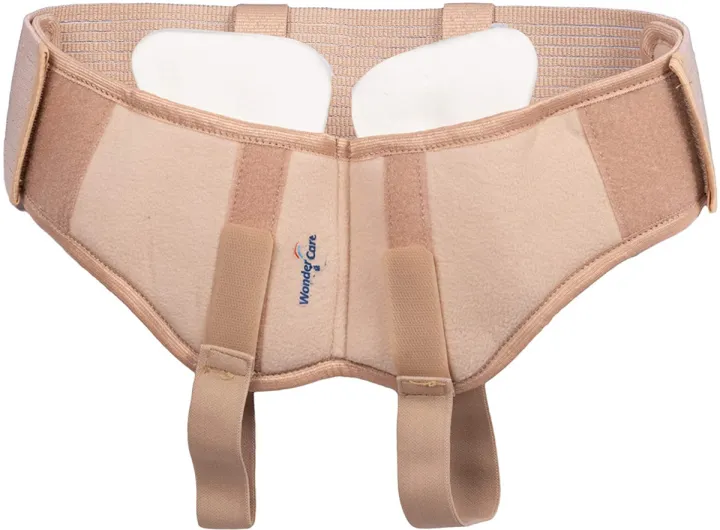 Inguinal Hernia Support Brace With Hot/Cold Therapy Pads - Small 28-32 Waist