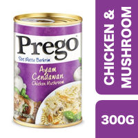 Prego Chicken Mushroom Pasta Sauce 300g (Malaysian) ++ พรีโก้ซอสพาสต้าเห็ดไก่ 300 กรัม