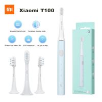 hot【DT】 T100 Electric Toothbrush Cordless Colorful USB Rechargeable IPX7 Toothbrushes head