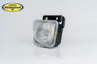 ไฟตัดหมอกในกันชน Fog Lamp อีซูซุ ทีเอฟอาร์ ดราก้อน ปี 1999-2001 สีขาว เลนส์แก้ว 12V. รวมหลอด ISUZU DRAGON TFR ตราเพชร ไดมอนด์ Diamond AE-08-856