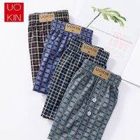 ❀พร้อมส่ง) Boxer บ๊อกเซอร์ UOKIN (เอว25-40)สีพื้น ผ้านิ่มใส่สบาย ไม่อึดอัด ระบายความร้อนได้ดี แห้งไว รับประกันความนิ่ม✱