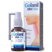 Xịt họng Golanil Spray Orale.Xịt họng Golanil chính hãng nhập khẩu tại Ý