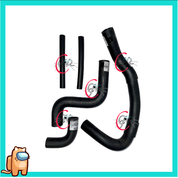 Perodua Kembara Old Radiator Hose Set Oem Pcs Lazada