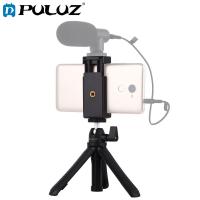 卐◄ PULUZ Selfie Sticks Stand Tripod Mount Phone Clamp with Tripod Adopter Long Screw Mini Holder For phone/Gopro