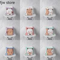 Anime Little Panda Bubududu Hug Pillowcase Cute Sweet Couple Gift Pillowcase Sofa Room Bedside Home Decoration Pillow Cover