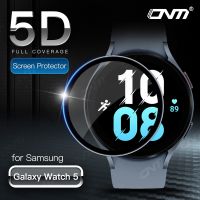 5D Full Screen Protector for Samsung Galaxy Watch 5 Pro 45MM Soft Protective Film for Watch 5 4 40MM 44MM Accessories (Not Glass)