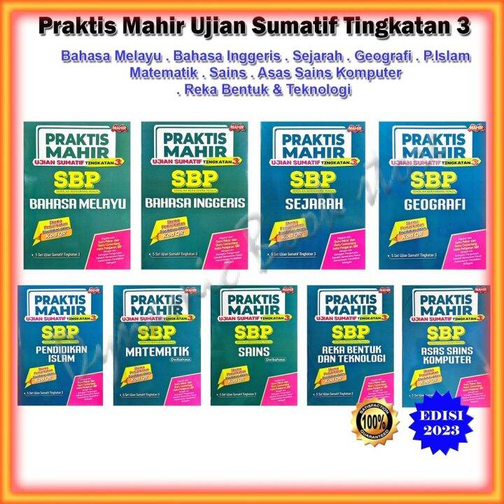 Buku Latihan : Praktis Mahir Ujian Sumatif SBP Tingkatan 3 - B.Melayu ...