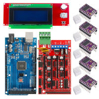 ชุดเครื่องพิมพ์3D Mega 2560 R3 RAMPS 1.4 Controller 5Pcs DRV8825 Stepper Motor Drive LCD 2004 Controller