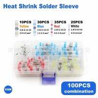 100-800PCSSolder Seal Quick Wire Connectors Heat Shrink Butt Electrical Waterproof Kit Sleeve Connect Insulated Tube Para Termin Electrical Circuitry