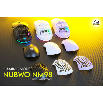 Nubwo NM98 Gaming Wireless/Bluetooth5.1 เมาส์เกมมิ่งไร้สาย