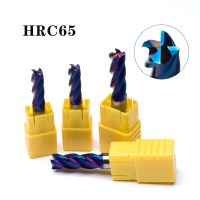 2.5มม.4ขลุ่ย Hrc65คาร์ไบด์ End Mill โลหะผสมคาร์ไบด์ทังสเตนเหล็กเจาะเครื่องตัด Endmills Cnc เครื่องมือตัด