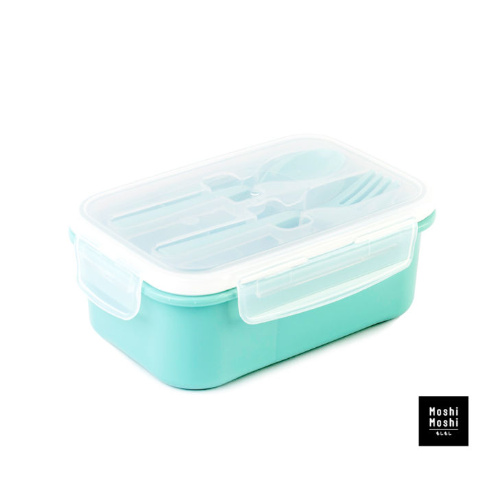 moshi-moshi-lunch-box-กล่องข้าวเล็ก-ช้อนส้อม-850-ml-คละสี-รุ่น-mos25274300-001-005