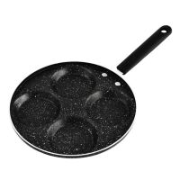 Four-hole Frying Pot Pan Thickened Omelet Pan Non-stick Egg Pancake Steak Pan Cooking Egg Ham Pans Breakfast Maker Cookware