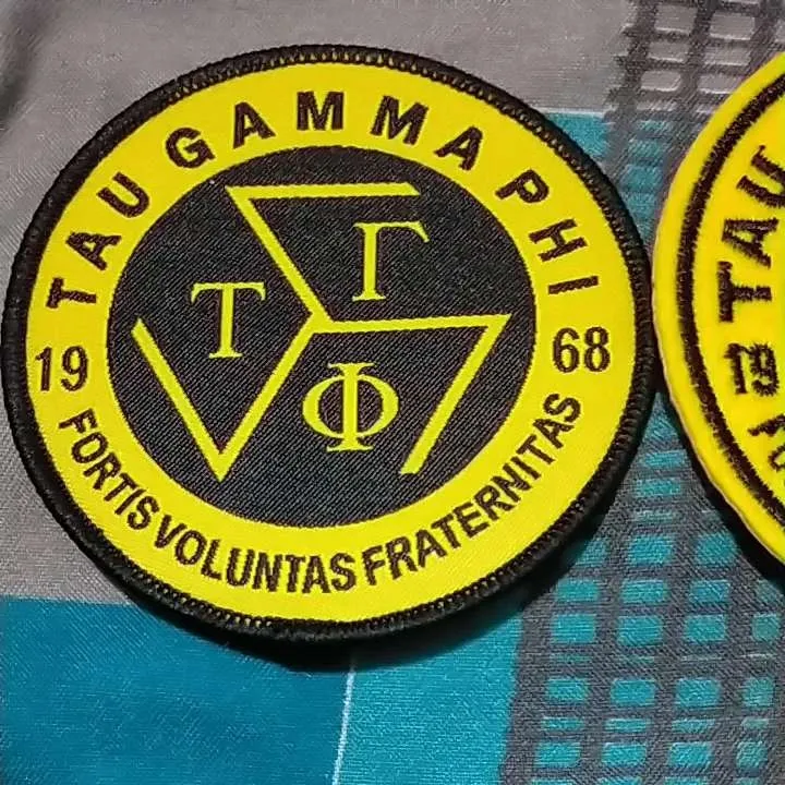 Taugamma phi embroidered cloth patches Lazada PH