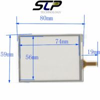 หน้าจอสัมผัสขนาด78มม. * 59มม. สำหรับ Pda 4สายหน้าจอสัมผัสที่เขียนด้วยลายมือสำหรับการซ่อมแซมหน้าจอกระจกแบบดิจิไทเซอร์