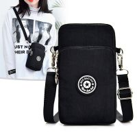 Tas Ponsel Fashion Baru Tas Kurir Wanita Tas Selempang Kecil Mini Cocok untuk Semua Tas Tangan Vertikal Dompet Koin Leher Gantung