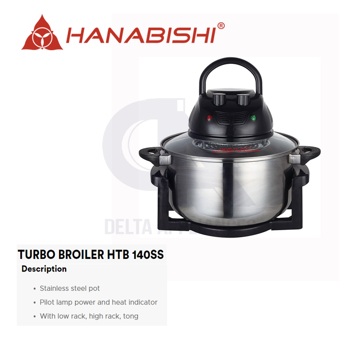 hanabishi turbo broiler htb 140ss