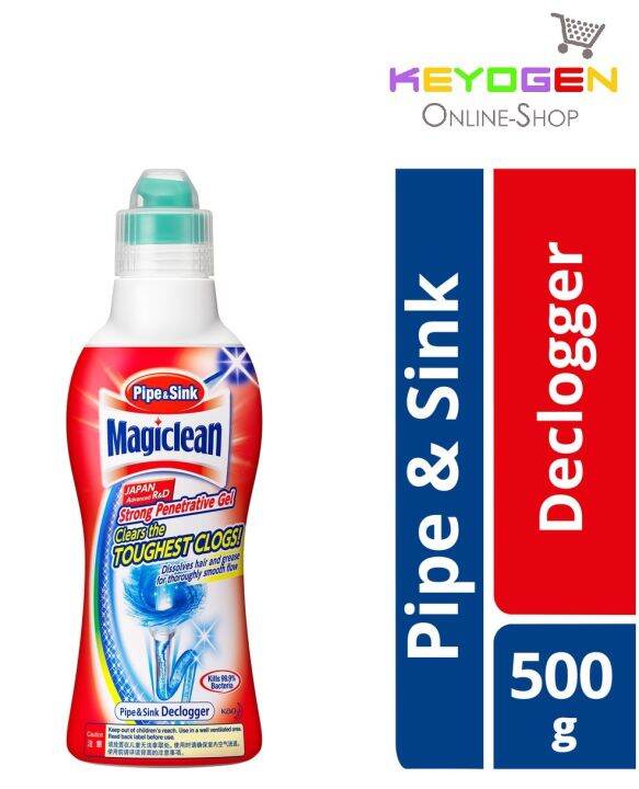 MAGICLEAN Drain, Pipe & Sink Declogger Cleaner 500g Lazada