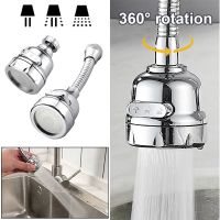 Faucet Sprayer Aerator 2/3 Modes Extend Faucet Adapter 360° Rotation Kitchen Sink Extenders Bathroom Saving Tap Extend Nozzle